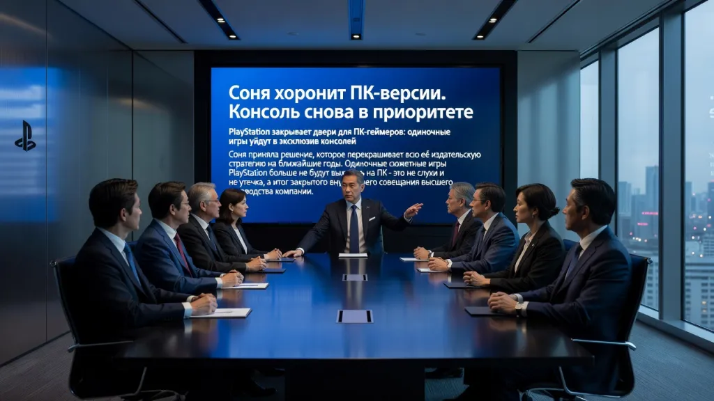 Sony хоронит ПК-версии. Консоль снова в приоритете