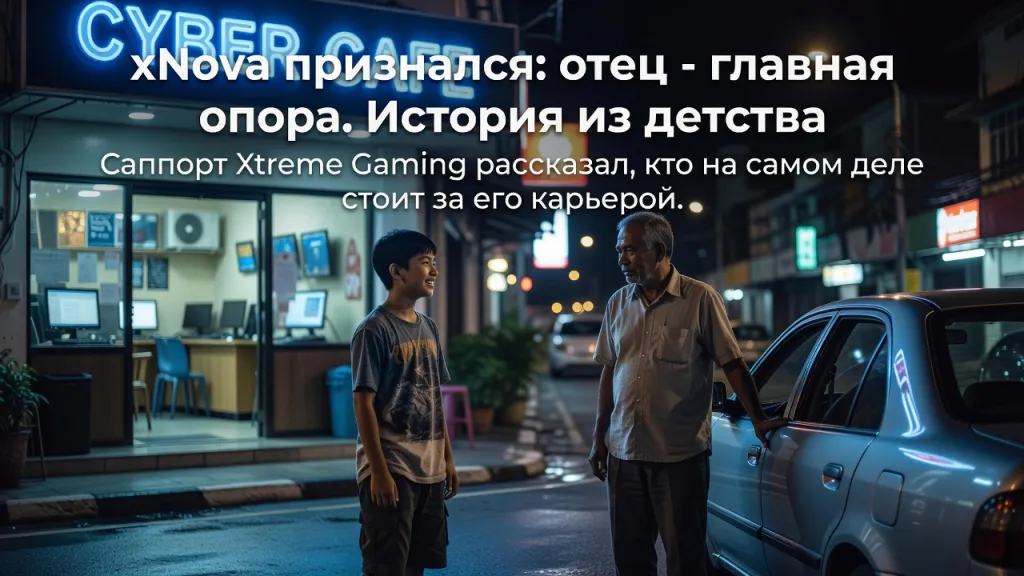xNova признался: отец - главная опора. История из детства